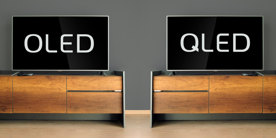 تفاوت تلویزیون QLED با OLED از نظر کیفیت صفحه نمایش در چیست؟
